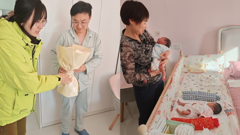 雙倍喜悅，雙倍關懷--探望喜得龍鳳胎員工家屬，傳遞溫暖與關懷